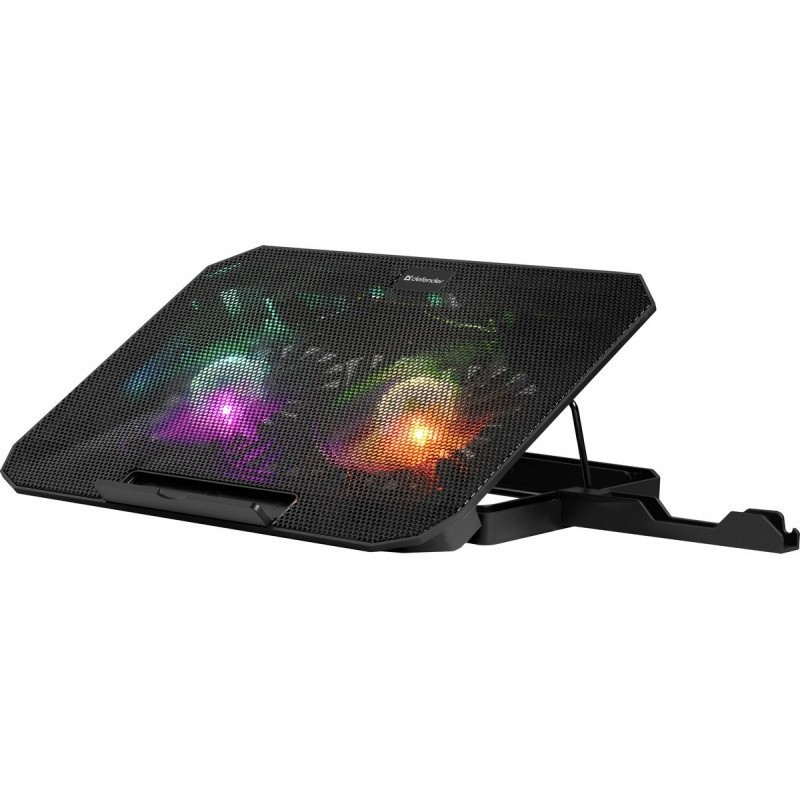 Podstawka chłodząca NS-510 2W 2XUSB RGB 15.6 cala | PartsPC.pl