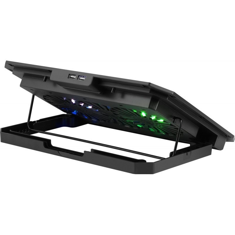 Podstawka chłodząca NS-510 2W 2XUSB RGB 15.6 cala | PartsPC.pl