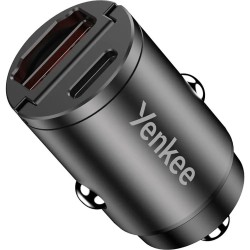 Ładowarka samochodowa CAR 02 Power Delivery 30W USB-A, USB-C | PartsPC.pl