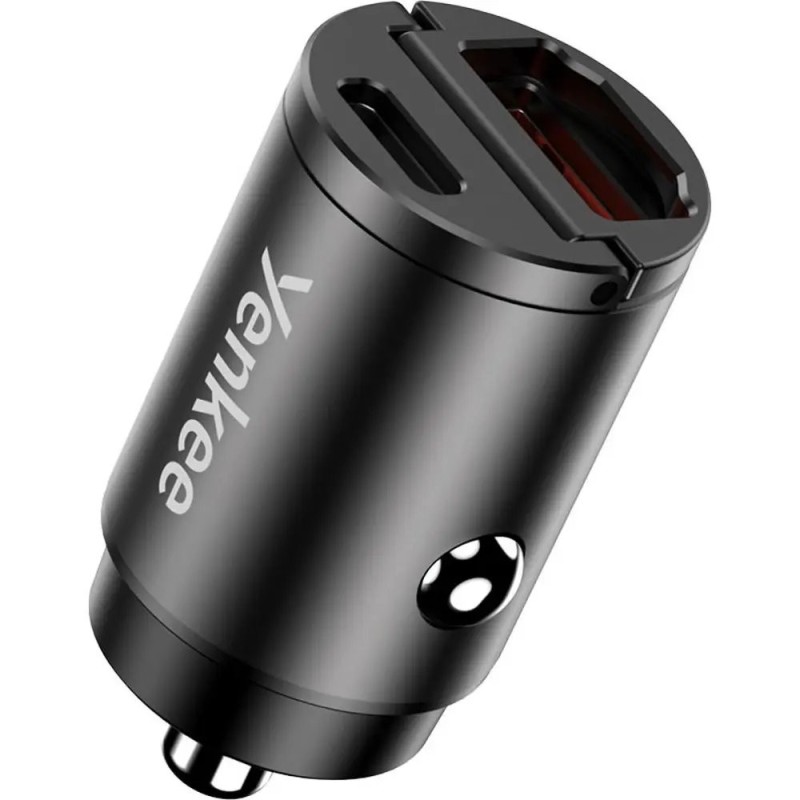 Ładowarka samochodowa CAR 02 Power Delivery 30W USB-A, USB-C | PartsPC.pl