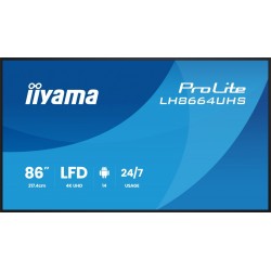 Monitor 86 cali LH8664UHS-B3AG 24/7,IPS,ANDROID 14,4K,2xHDMI… | PartsPC.pl