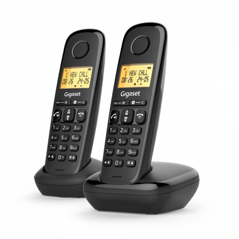 Telefon bezprzewodowy Basic 100 Duo | PartsPC.pl