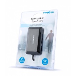 HUB USB-C 4xUSB 3.1 | PartsPC.pl