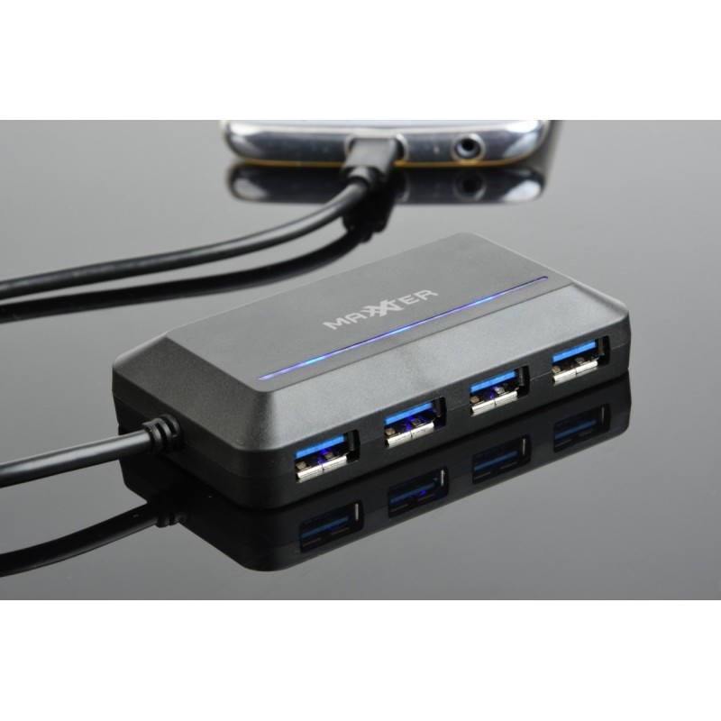 HUB USB-C 4xUSB 3.1 | PartsPC.pl
