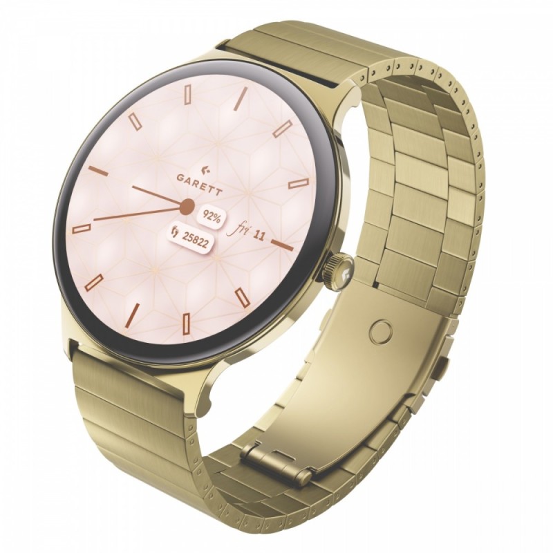 Smartwatch Verona 2 złoty stalowy | PartsPC.pl