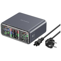 Stacja ładująca Deck Charger Lucid GaN 360W 5xUSB-C + 1xUSB-… | PartsPC.pl