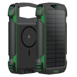 Powerbank Solarny 20000mAh TitanPack Rugged UltiMag Zielony | PartsPC.pl