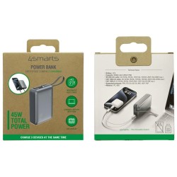 Powerbank Enterprice Compact 20000mAh 45W Szary | PartsPC.pl