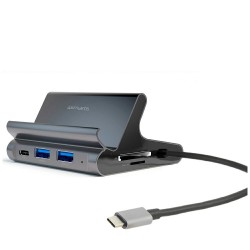 Podstawka tablet/smartphone 7w1 DeX 2xUSB-C/ 2xUSB-A/ HDMI/S… | PartsPC.pl