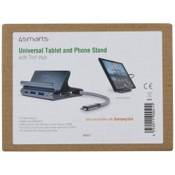 Podstawka tablet/smartphone 7w1 DeX 2xUSB-C/ 2xUSB-A/ HDMI/S… | PartsPC.pl