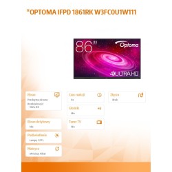 Monitor IFPD 1861RK W3FC0U1W111 | PartsPC.pl
