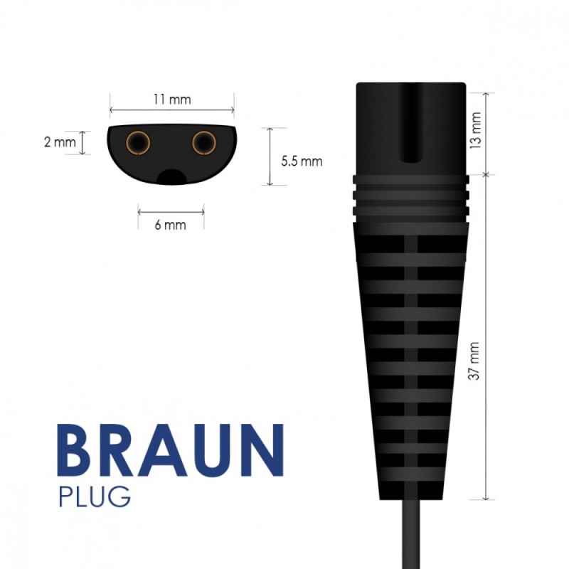 Zasilacz AK- PD-23 12V / 400mA do golarek Braun | PartsPC.pl