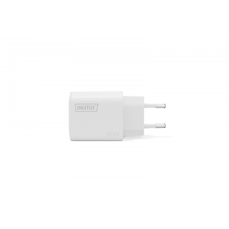 Ładowarka sieciowa DIGITUS 20W, 1x USB-C, 1x USB-A, PD 3.0, … | PartsPC.pl