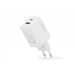 Ładowarka sieciowa DIGITUS GaN II 45W, 1x USB-C, 1x USB-A, P… | PartsPC.pl
