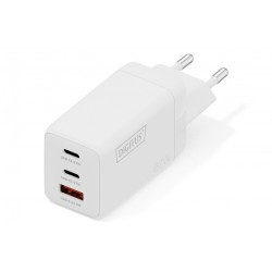 Ładowarka sieciowa DIGITUS GaN II 67W, 2x USB-C, 1x USB-A, P… | PartsPC.pl