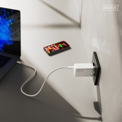 Ładowarka sieciowa DIGITUS GaN II 67W, 2x USB-C, 1x USB-A, P… | PartsPC.pl