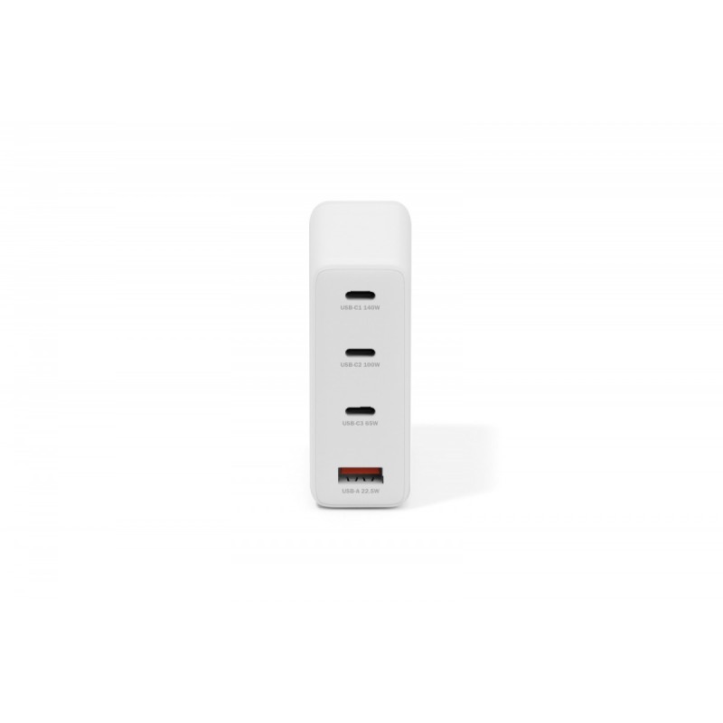 Ładowarka sieciowa DIGITUS GaN II 140W, 3x USB-C, 1x USB-A, … | PartsPC.pl