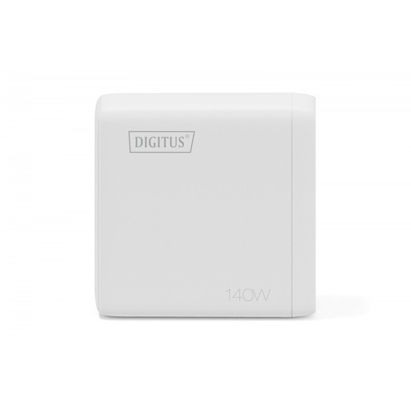 Ładowarka sieciowa DIGITUS GaN II 140W, 3x USB-C, 1x USB-A, … | PartsPC.pl
