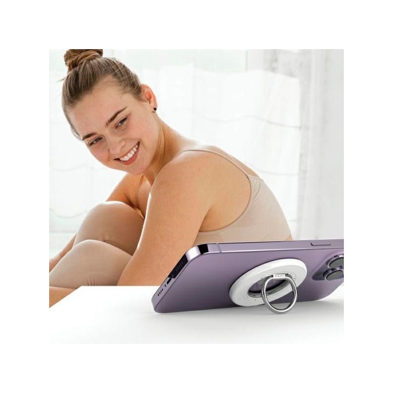 Uchwyt MagSafe ring stand BM-350 biały | PartsPC.pl