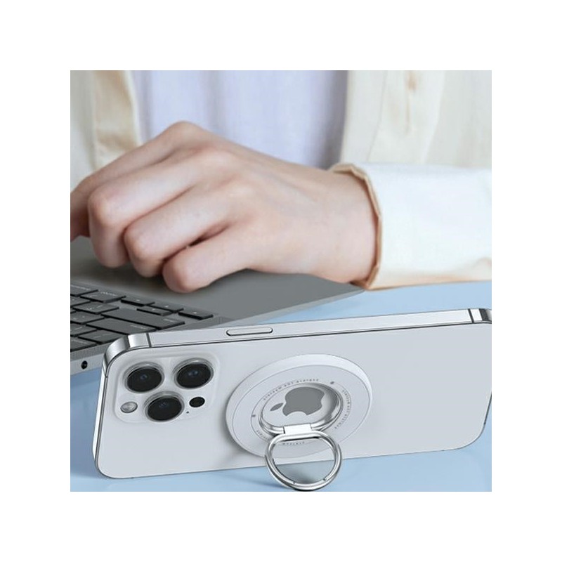 Uchwyt MagSafe ring stand BM-350 biały | PartsPC.pl