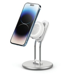 Stojak MagSafe SIM-300 na smartfon srebrny | PartsPC.pl