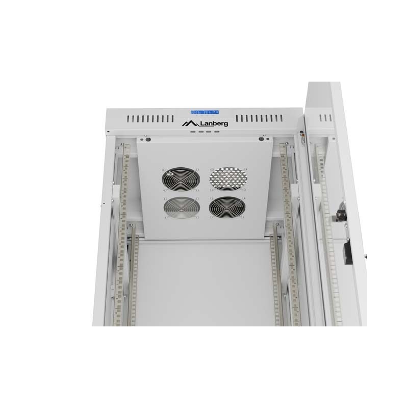 Szafa instalacyjna Rack Stojąca Lanberg 19" 32U 600x600 szar… | PartsPC.pl