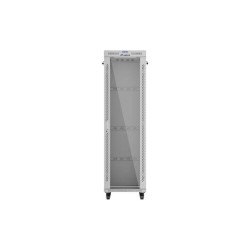 Szafa instalacyjna Rack stojąca 19" 42U 600x600 szare drzwi … | PartsPC.pl