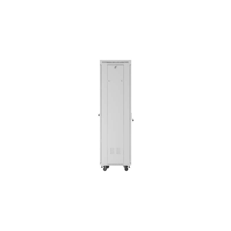 Szafa instalacyjna Rack stojąca 19" 42U 600x600 szare drzwi … | PartsPC.pl