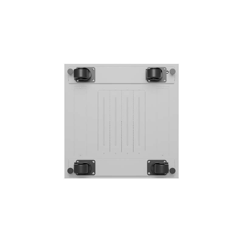 Szafa instalacyjna Rack stojąca 19" 42U 600x600 szare drzwi … | PartsPC.pl