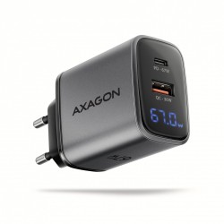 ACU-PQ67D Ładowarka sieciowa PD&QC 67W 2-port GaN, Ekran LED… | PartsPC.pl