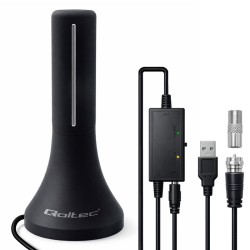 Antena telewizyjna Qoltec TV DVB-T/T2 | PartsPC.pl