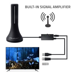 Antena telewizyjna Qoltec TV DVB-T/T2 | PartsPC.pl