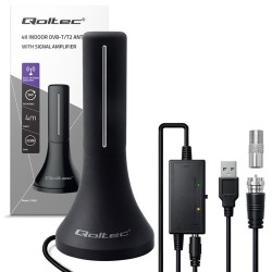 Antena telewizyjna Qoltec TV DVB-T/T2 | PartsPC.pl