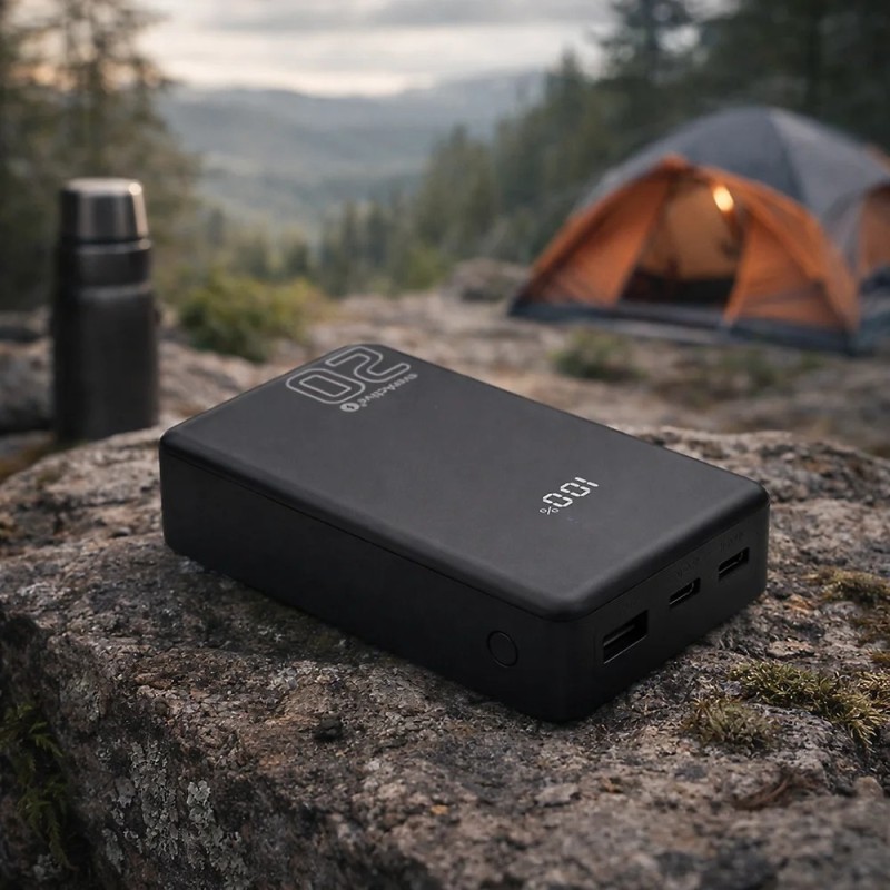 Powerbank everActive EB-20QB 20 000mAh 1x USB + 2x USB-C 20W… | PartsPC.pl