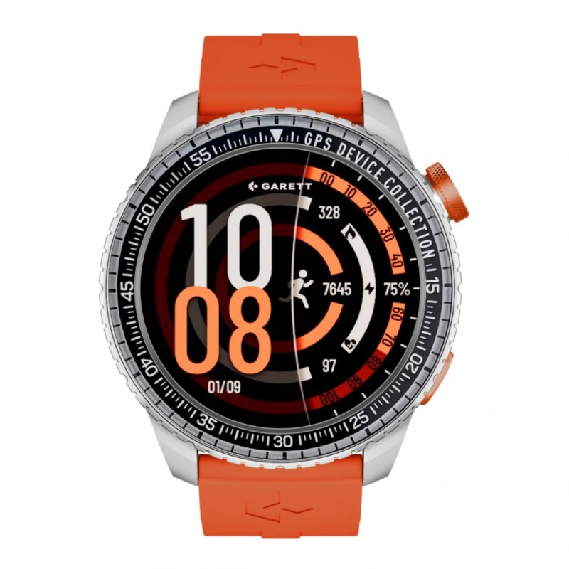 Smartwatch Compass GPS srebrny | PartsPC.pl
