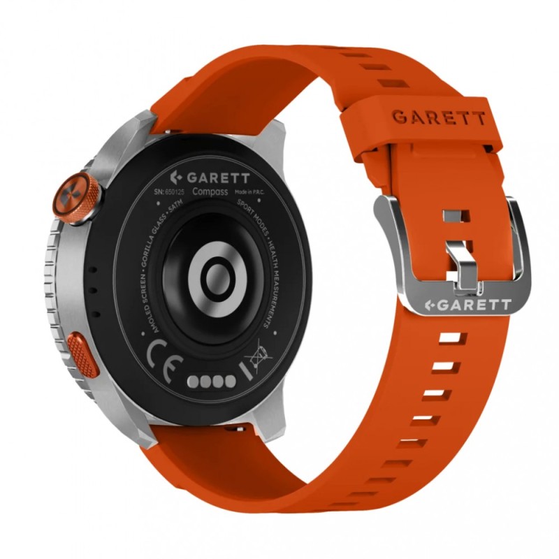 Smartwatch Compass GPS srebrny | PartsPC.pl