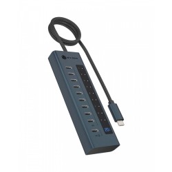 HUB IB-HUB1450-C31 10 x USB TYPE-C Gen 2 z zasilaczem | PartsPC.pl