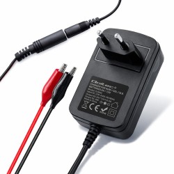 Ładowarka do akumulatora Qoltec 6V/12V 6W | PartsPC.pl