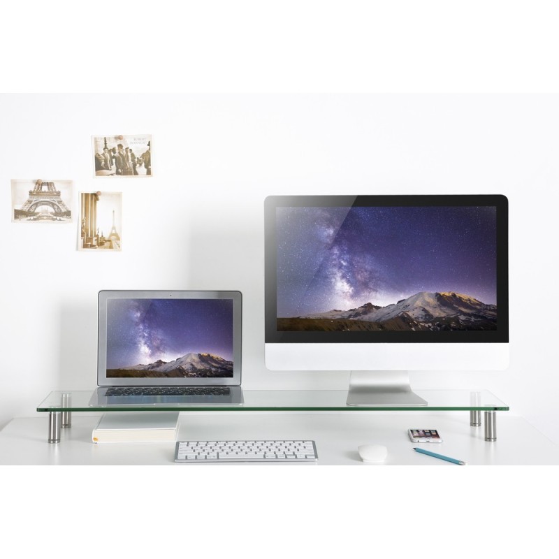 Podstawka szklana na monitor (rozmiar XL) | PartsPC.pl