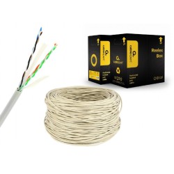 Kabel CAT6 UTP LAN (premium CCA), linka, Eca, 305 m | PartsPC.pl