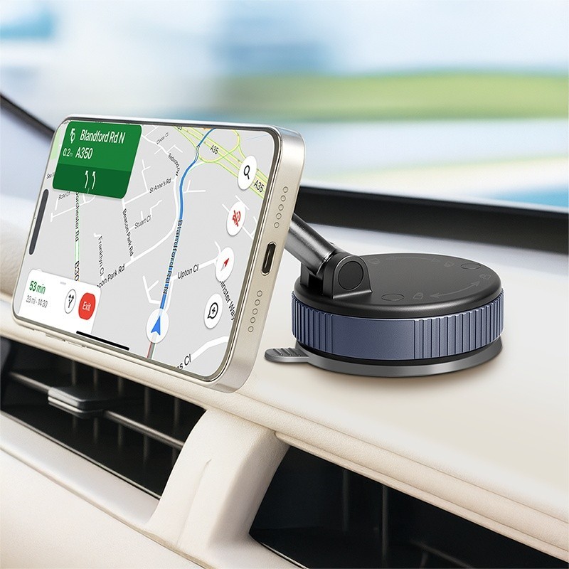 Magnetyczny uchwyt na smartphone z przyssawką | PartsPC.pl
