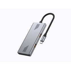 HUB 4-portowy USB 3.2 (Gen 2) typu C z 4 portami A + C | PartsPC.pl