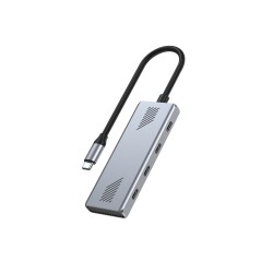 HUB USB3.2 Gen2 typ C, 4 porty USB-C | PartsPC.pl