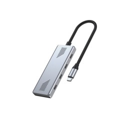 HUB USB3.2 Gen2 typ C, 4 porty USB-C | PartsPC.pl
