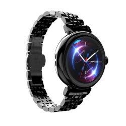 Smartwatch Aura Amoled damski czarny | PartsPC.pl