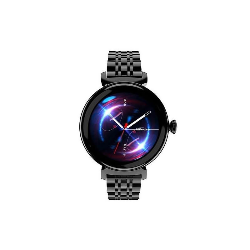 Smartwatch Aura Amoled damski czarny | PartsPC.pl