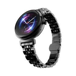 Smartwatch Aura Amoled damski czarny | PartsPC.pl