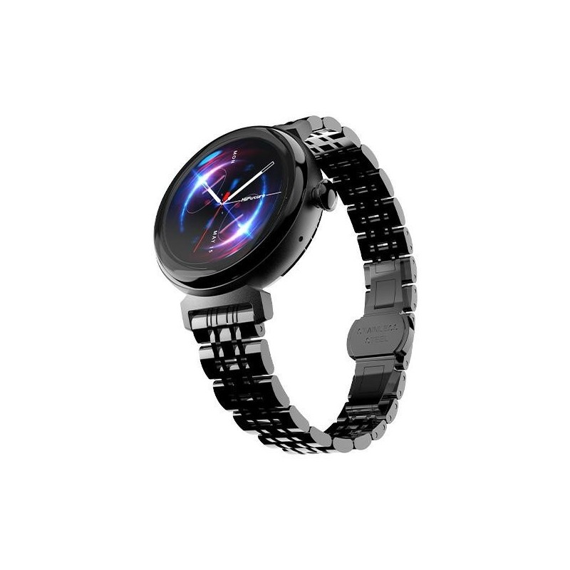 Smartwatch Aura Amoled damski czarny | PartsPC.pl