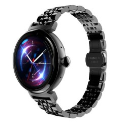Smartwatch Aura Amoled damski czarny | PartsPC.pl