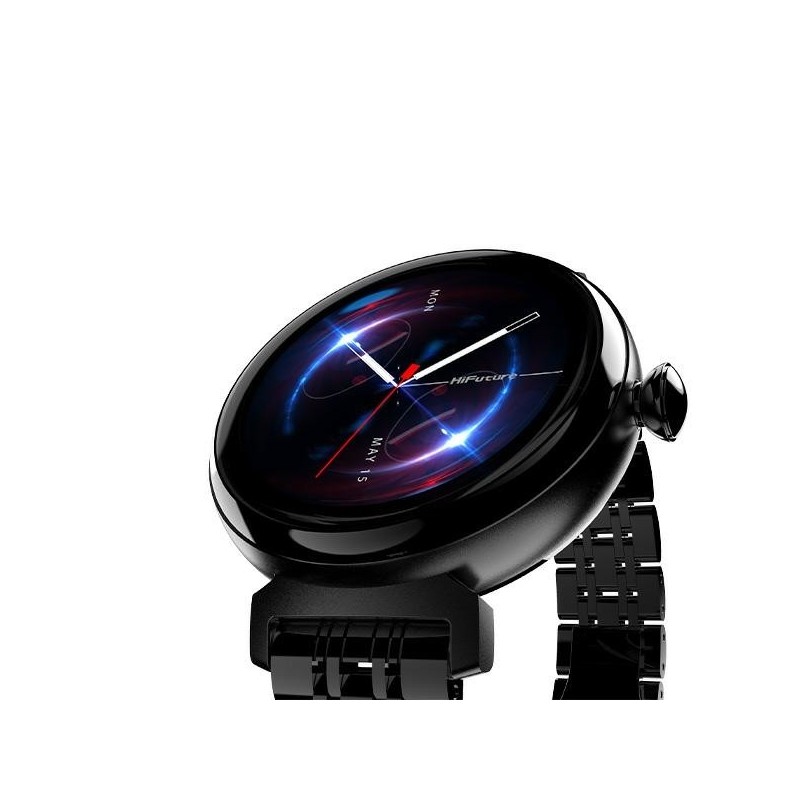 Smartwatch Aura Amoled damski czarny | PartsPC.pl